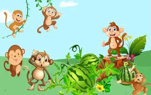 讲故事呱呱吃瓜图片,一场趣味横生的夏日盛宴